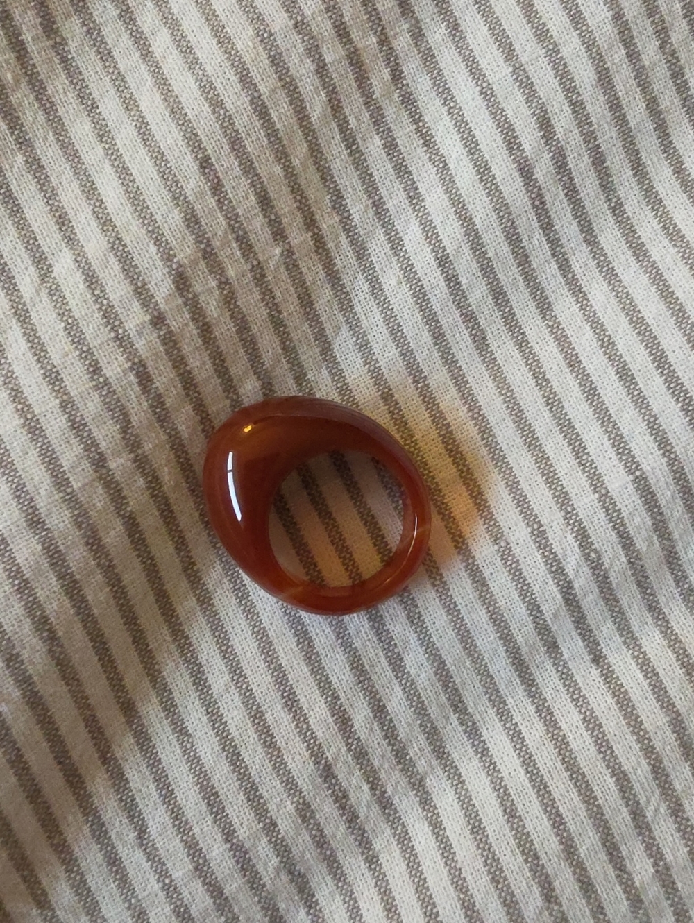 Natural Stone Dome Ring